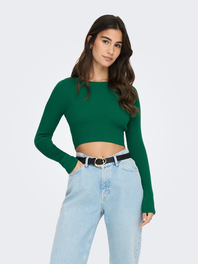 ONLY Cropped rib top - 15285994
