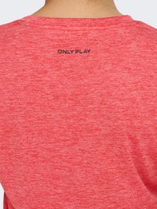 ONLY T-shirts Regular Fit Col rond -Sun Kissed Coral - 15285999