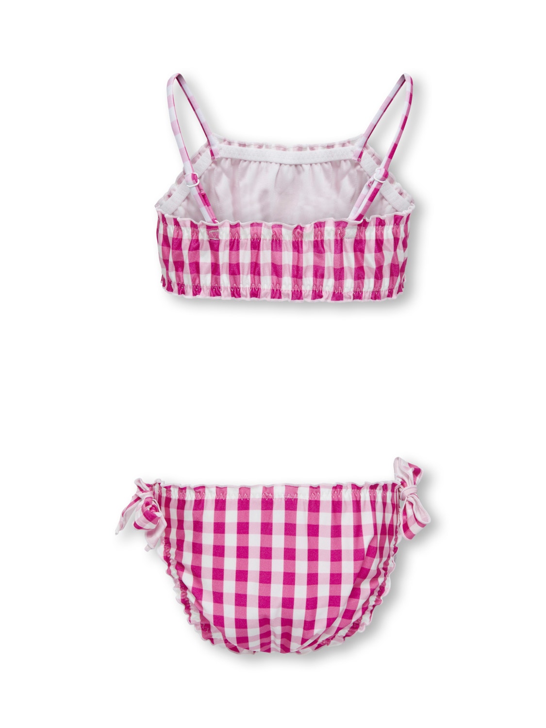 ONLY Low waist Thin straps Swimwear -Very Berry - 15286038