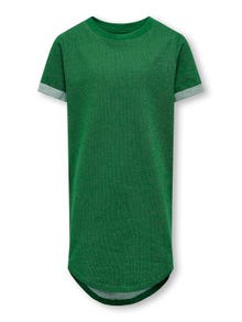 ONLY mini o-neck dress -Olive Green - 15286042