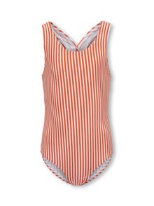 ONLY Wide straps Swimwear -Cherry Tomato - 15286063