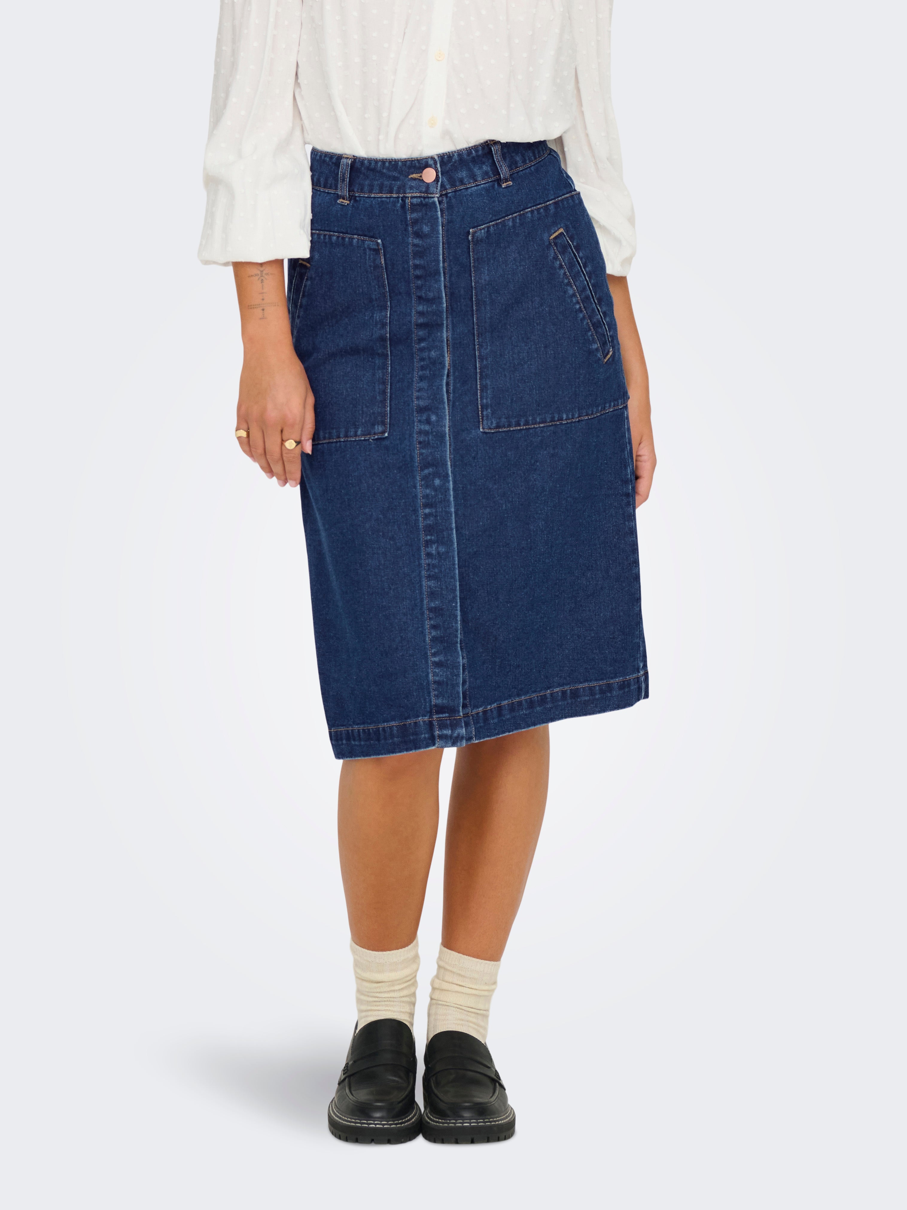 Jdyolivia Denim Langer Rock