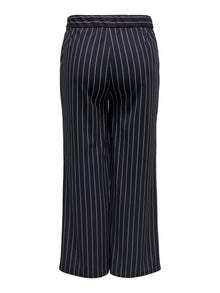 ONLY Curvy striped trousers -Night Sky - 15286340