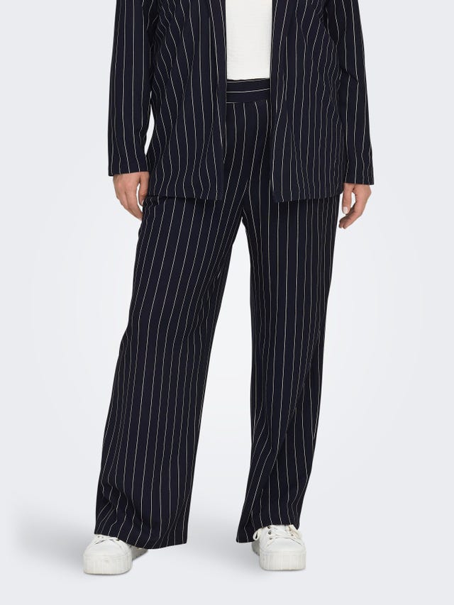 ONLY Curvy striped trousers - 15286340