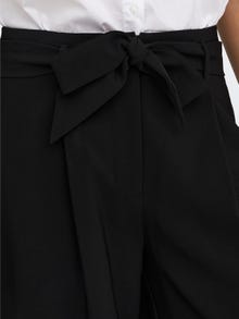 ONLY Pantalones Corte regular Cintura media -Black - 15286399