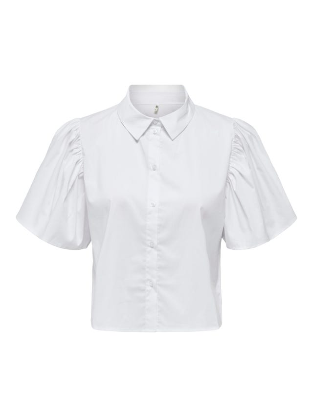 ONLY Regular Fit Shirt collar Volume sleeves Shirt - 15286420