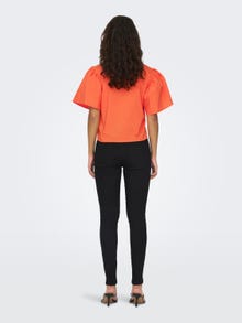 ONLY Regular fit Overhemd kraag Volumineuze mouwen Overhemd -Scarlet Ibis - 15286420