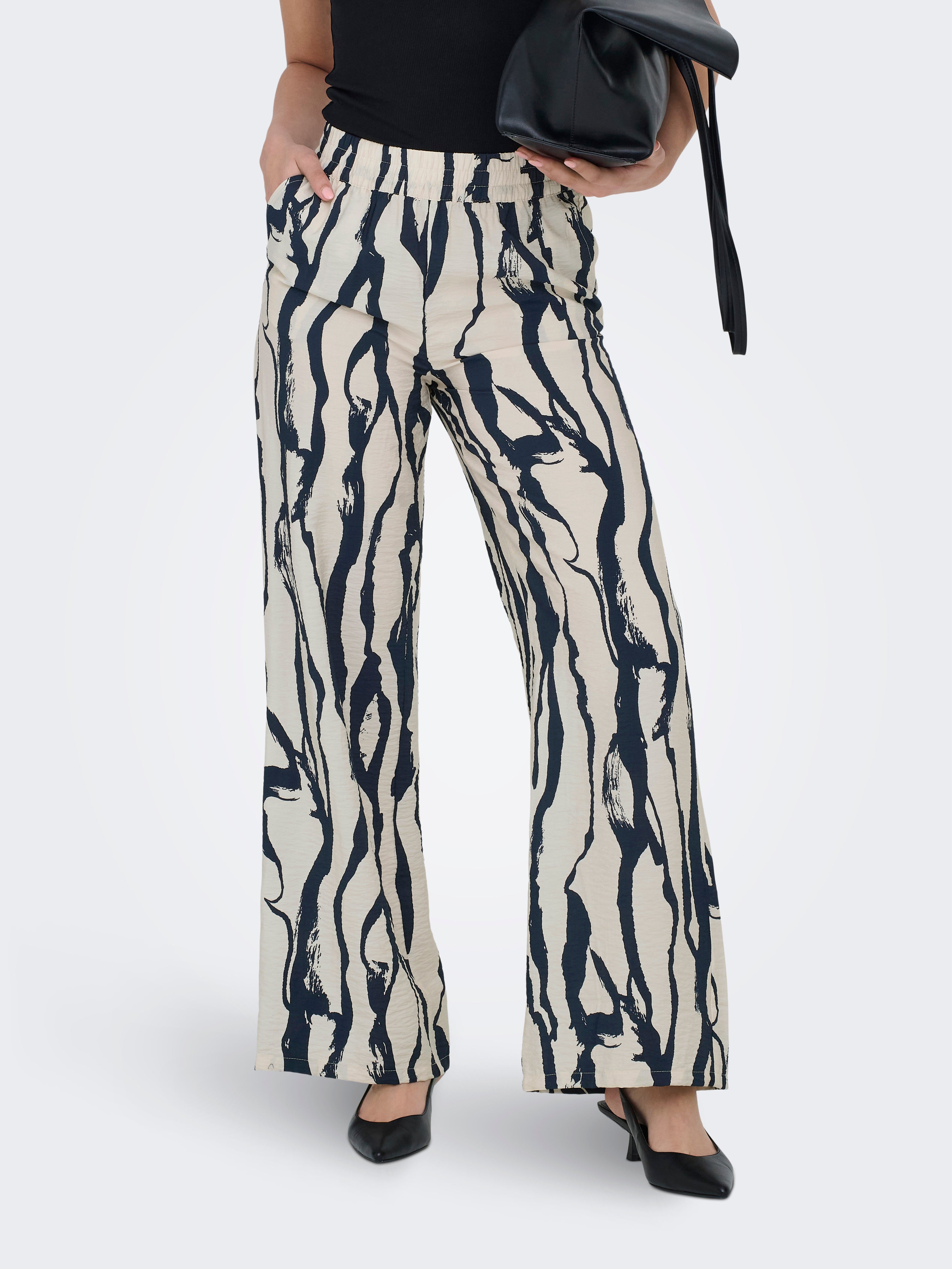 Jdycamille Weiter Beinschnitt Hose Mit Weitem Beinschnitt