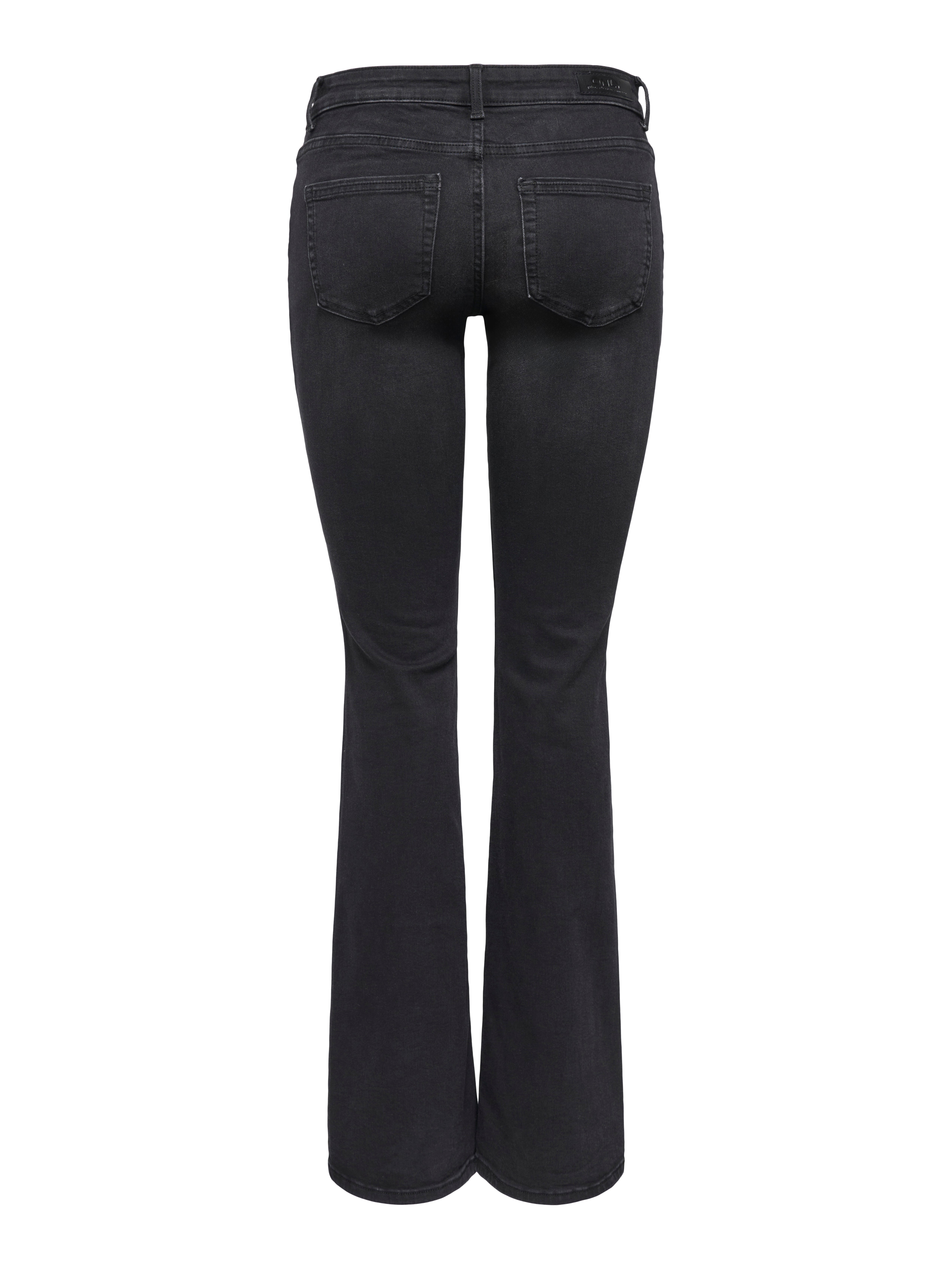Jean Only ONLBLUSH Flared - Taille Moyenne, Coupe évasée Pour Femme Jean Flare Femme