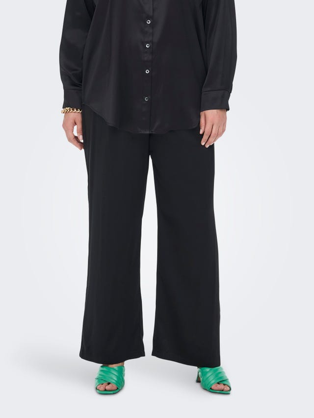ONLY Curvy satin Trousers - 15286743