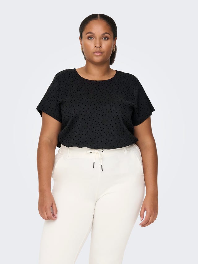 ONLY Curvy Patterned Top - 15286833