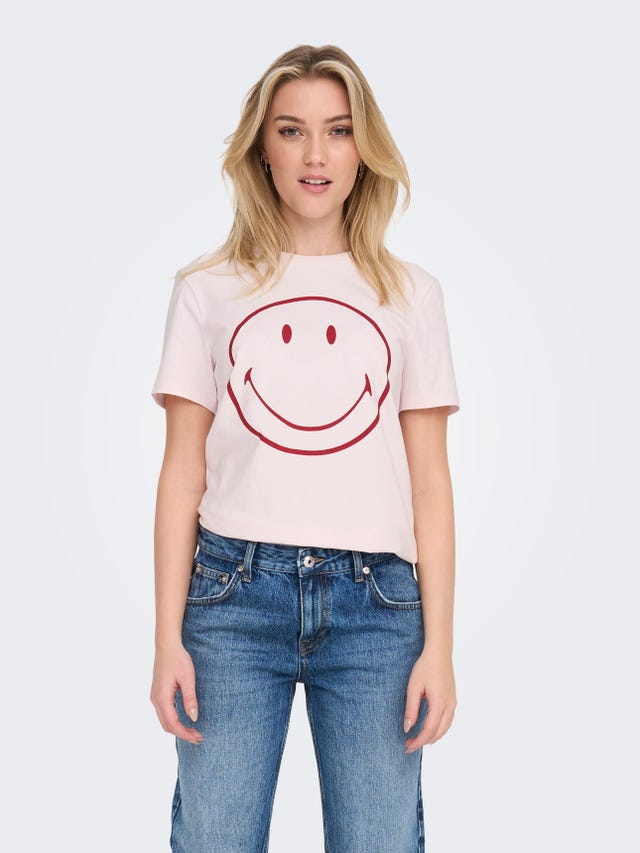 ONLY Regular Fit Round Neck T-Shirt - 15286860