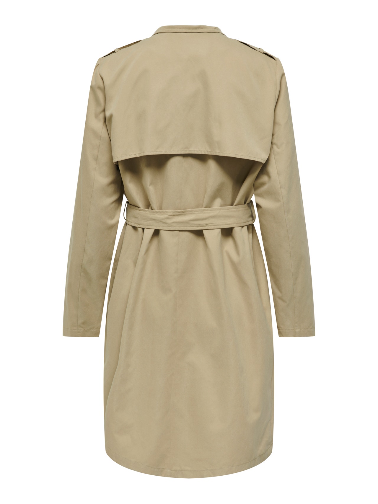 ONLY Trench-coats Col à revers -Travertine - 15286981