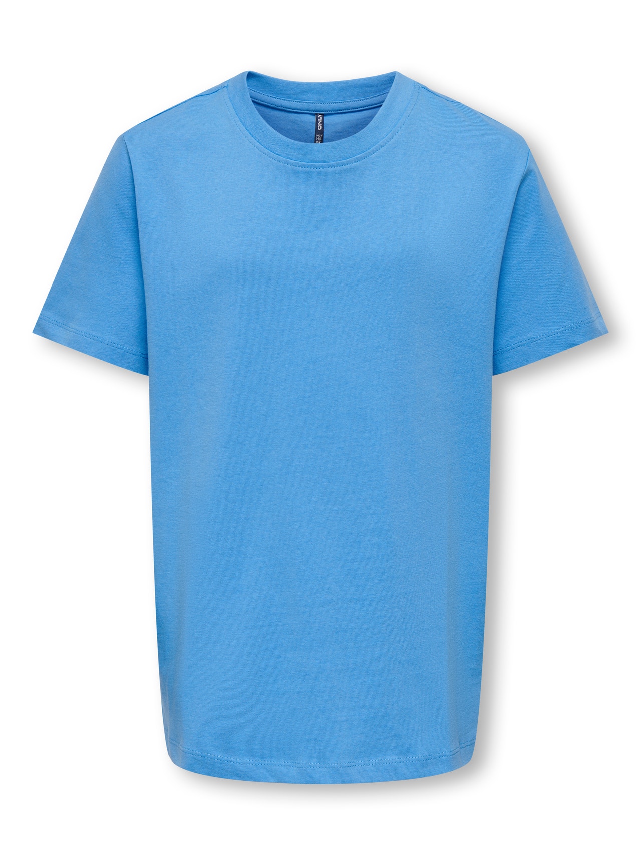 ONLY Locker geschnitten Rundhals T-Shirt -Azure Blue - 15286997