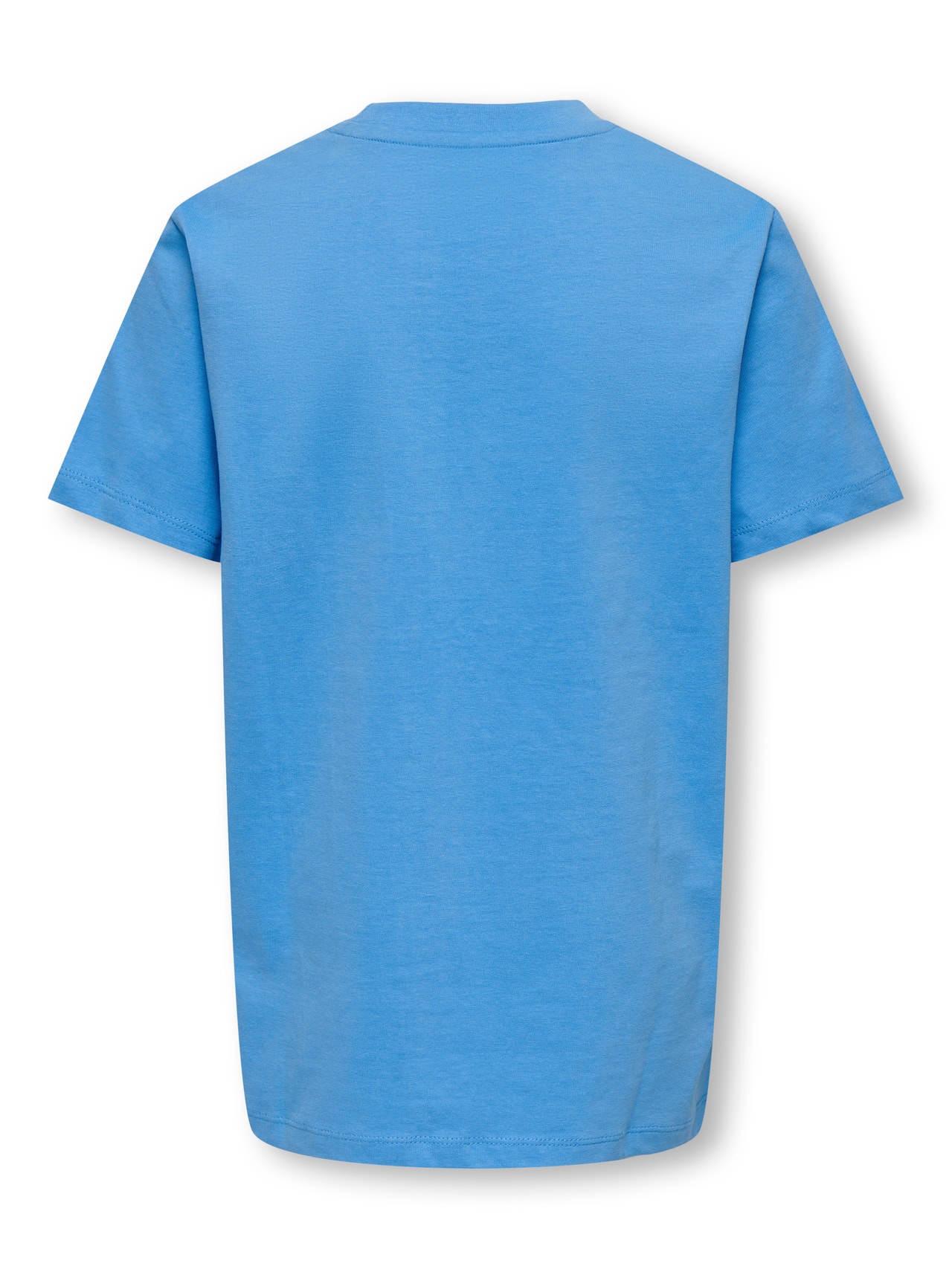 ONLY Locker geschnitten Rundhals T-Shirt -Azure Blue - 15286997