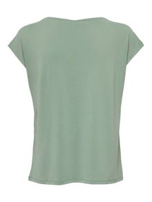 ONLY Regular fit V-Hals Top -Lily Pad - 15287041