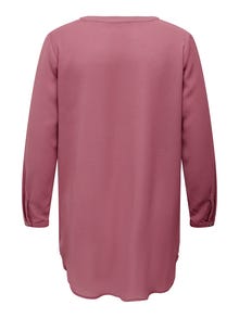 ONLY Curvy long tunic Shirt -Renaissance Rose - 15287071