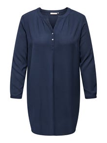 ONLY Talla grande larga túnica Camisa -Night Sky - 15287071