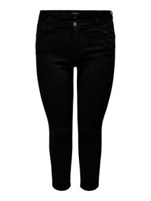 ONLY CARAnte Life regular, con efecto push up Jeans skinny fit -Black - 15287098