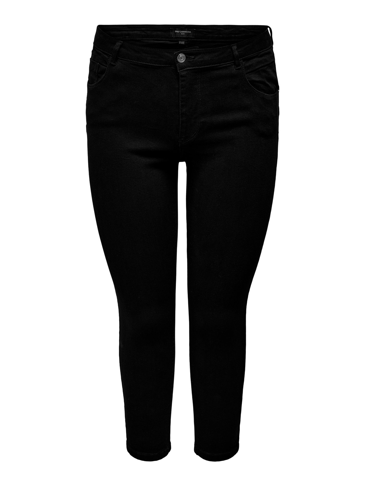 ONLY Skinny Fit Mid waist Jeans -Black - 15287098