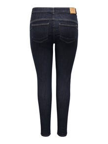 ONLY Curvy CARPower pushup Skinny fit jeans -Dark Blue Denim - 15287106