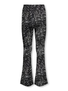 ONLY Flared Trousers -Black - 15287120