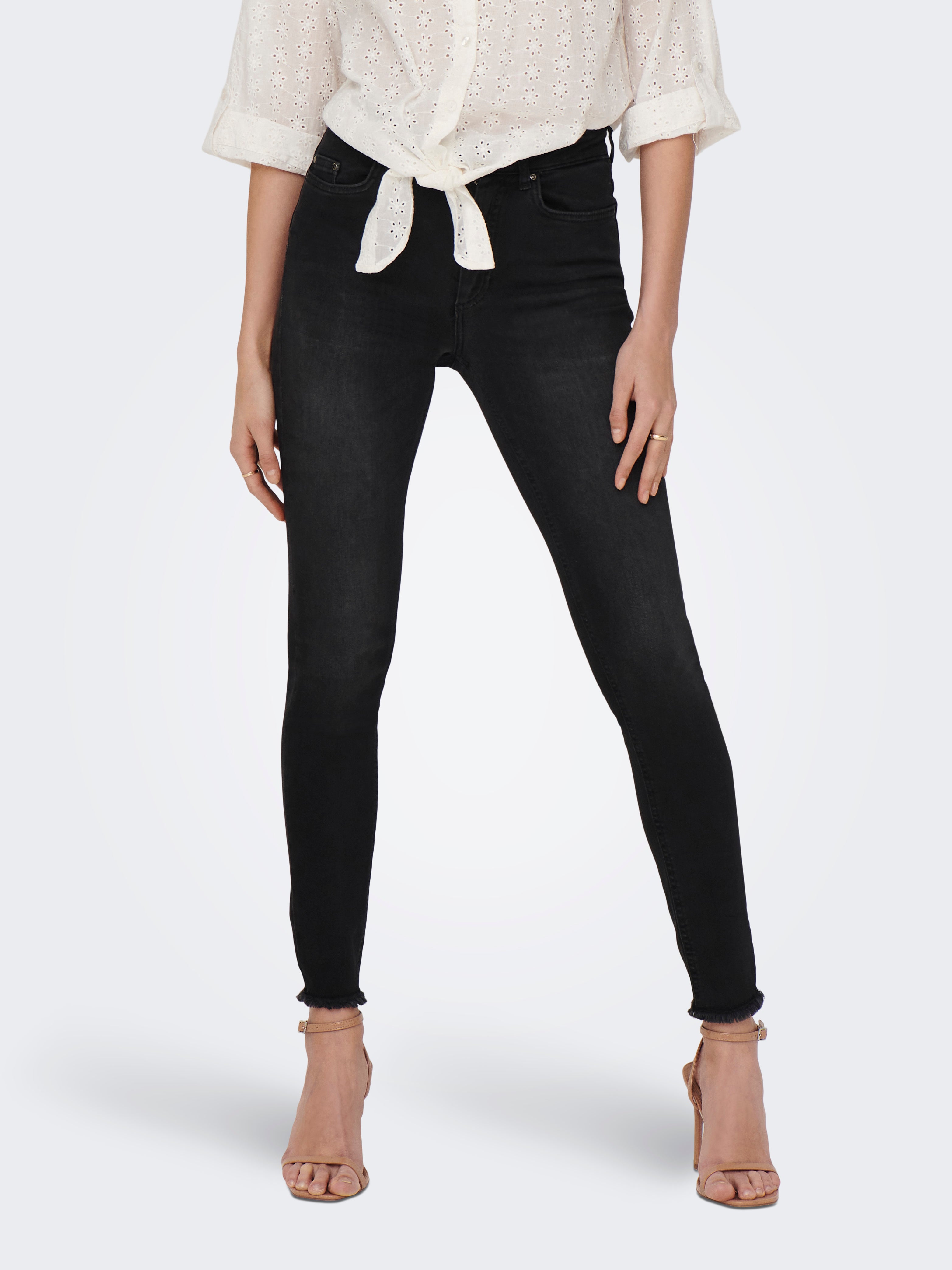 Onlblush Hohe Taille Skinny Fit Jeans