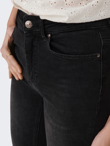ONLY ONLBLUSH High Waist SKINNY ANKLE Jeans -Washed Black - 15287159