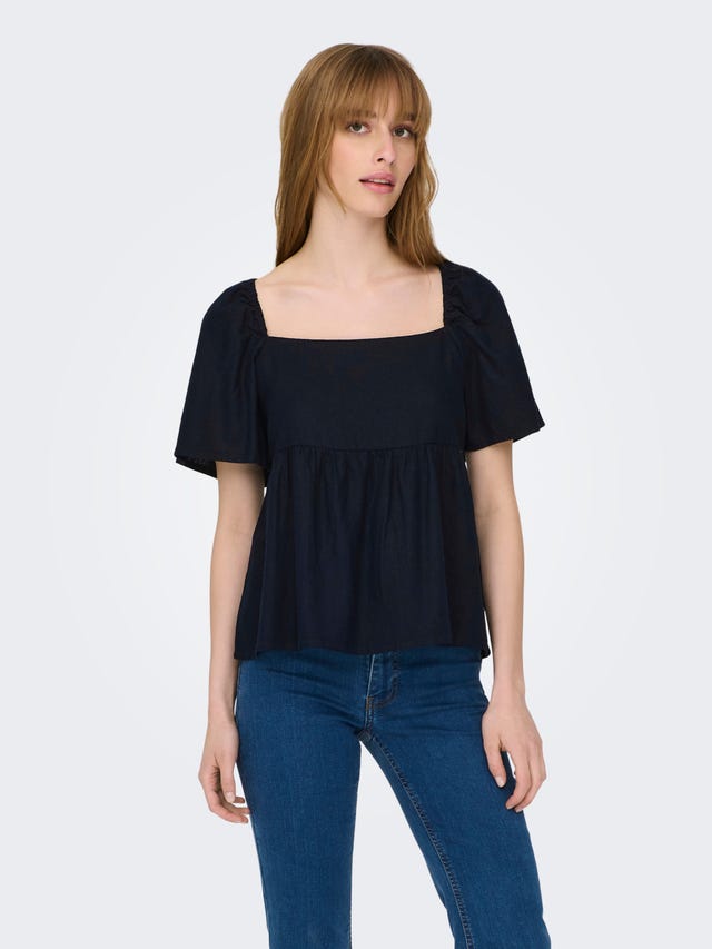 ONLY Volume Top With Square Neck - 15287230