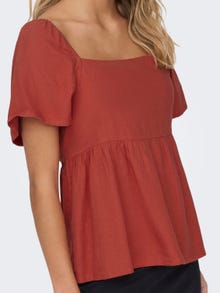 ONLY Volume Top With Square Neck -Hot Sauce - 15287230
