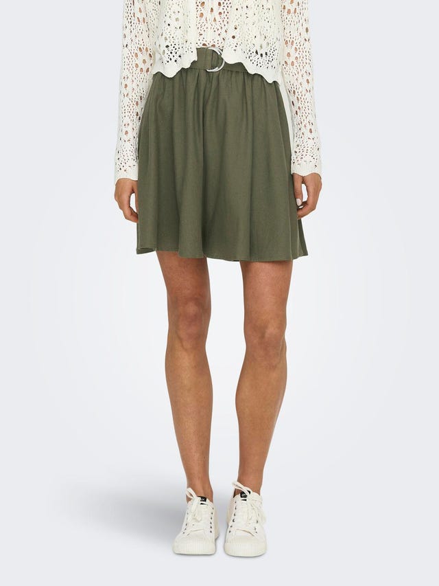ONLY Mid waist Short skirt - 15287232