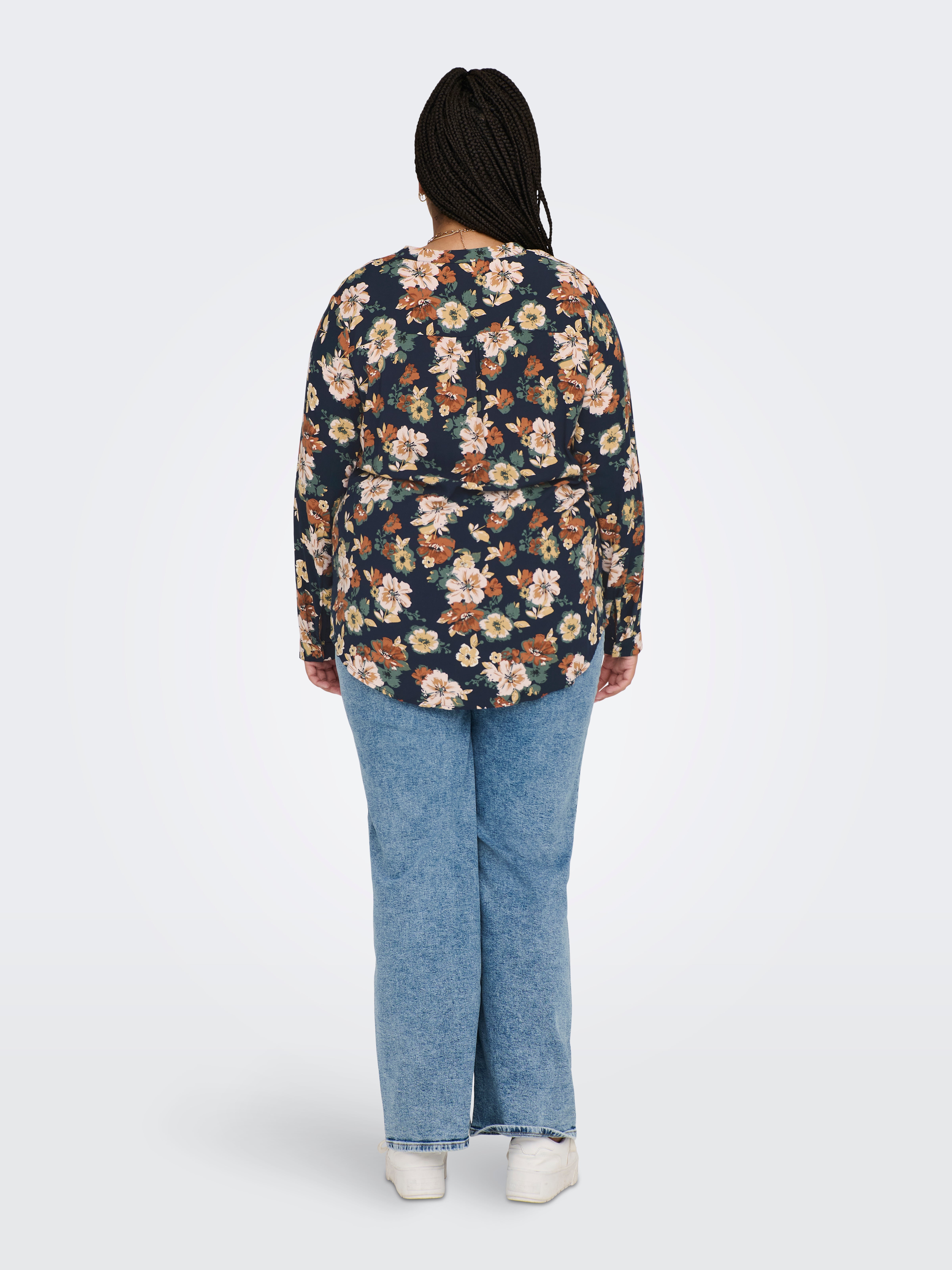 Regular Fit V-Neck Top