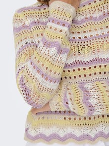 ONLY Sirge kaelus Pullover -Tapioca - 15287384