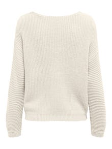 ONLY JDYJUSTY Stickad tröja -Eggnog - 15287436