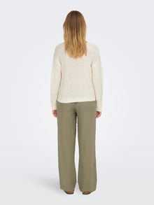 ONLY JDYJUSTY Stickad tröja -Eggnog - 15287436