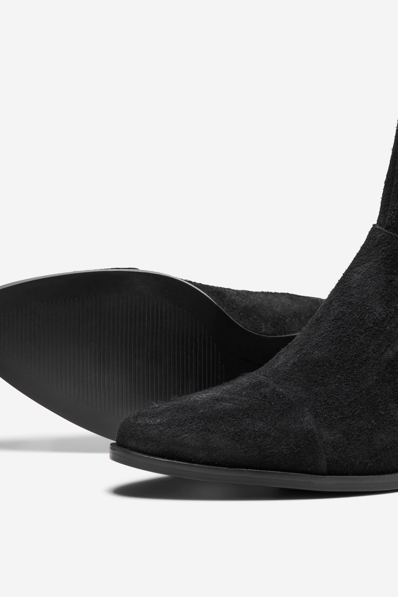 ONLY Šiljasti nožni prst Čizme -Black - 15287475