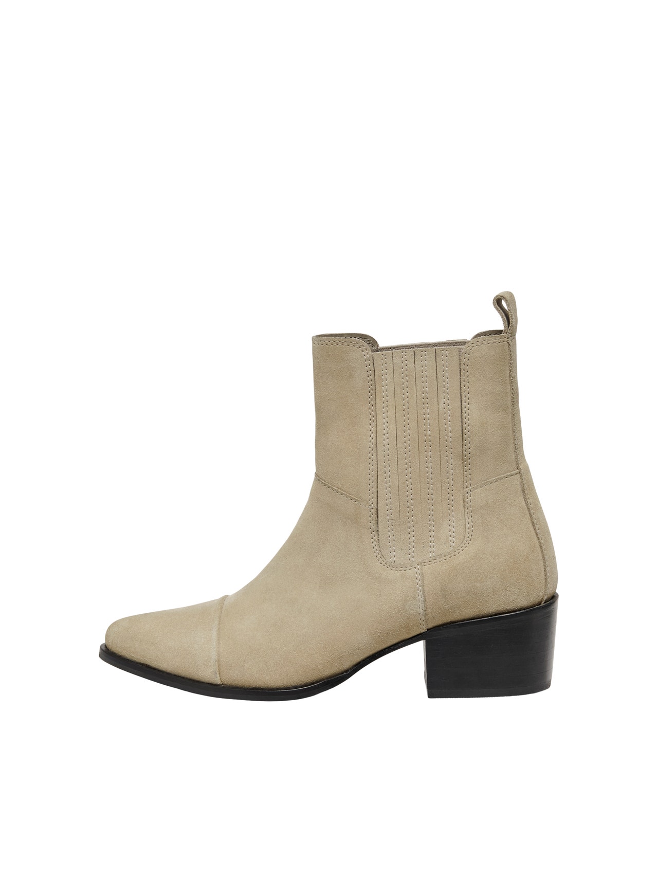 ONLY Suede Boots -Beige - 15287475