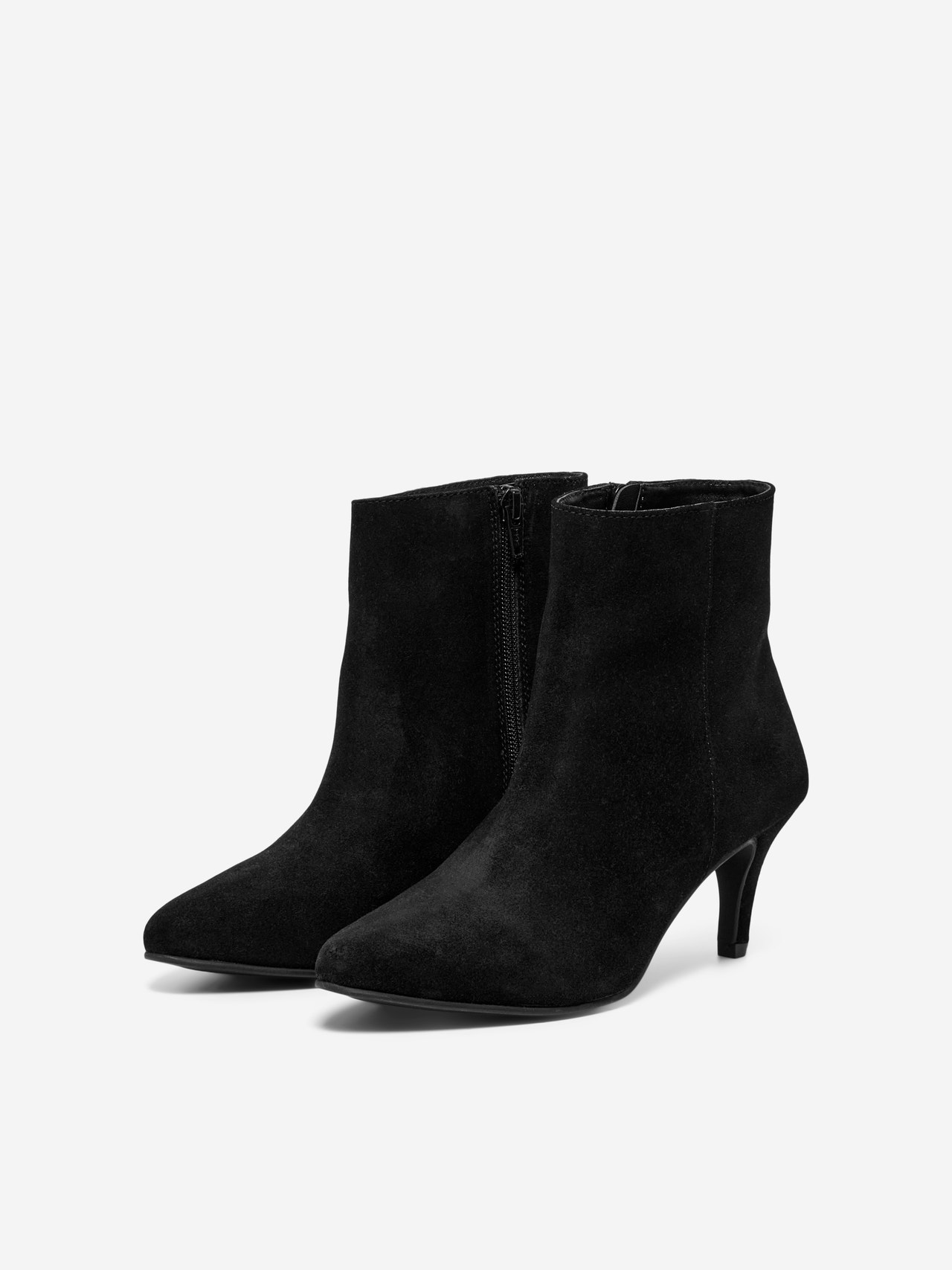 ONLY Suede Boots -Black - 15287515