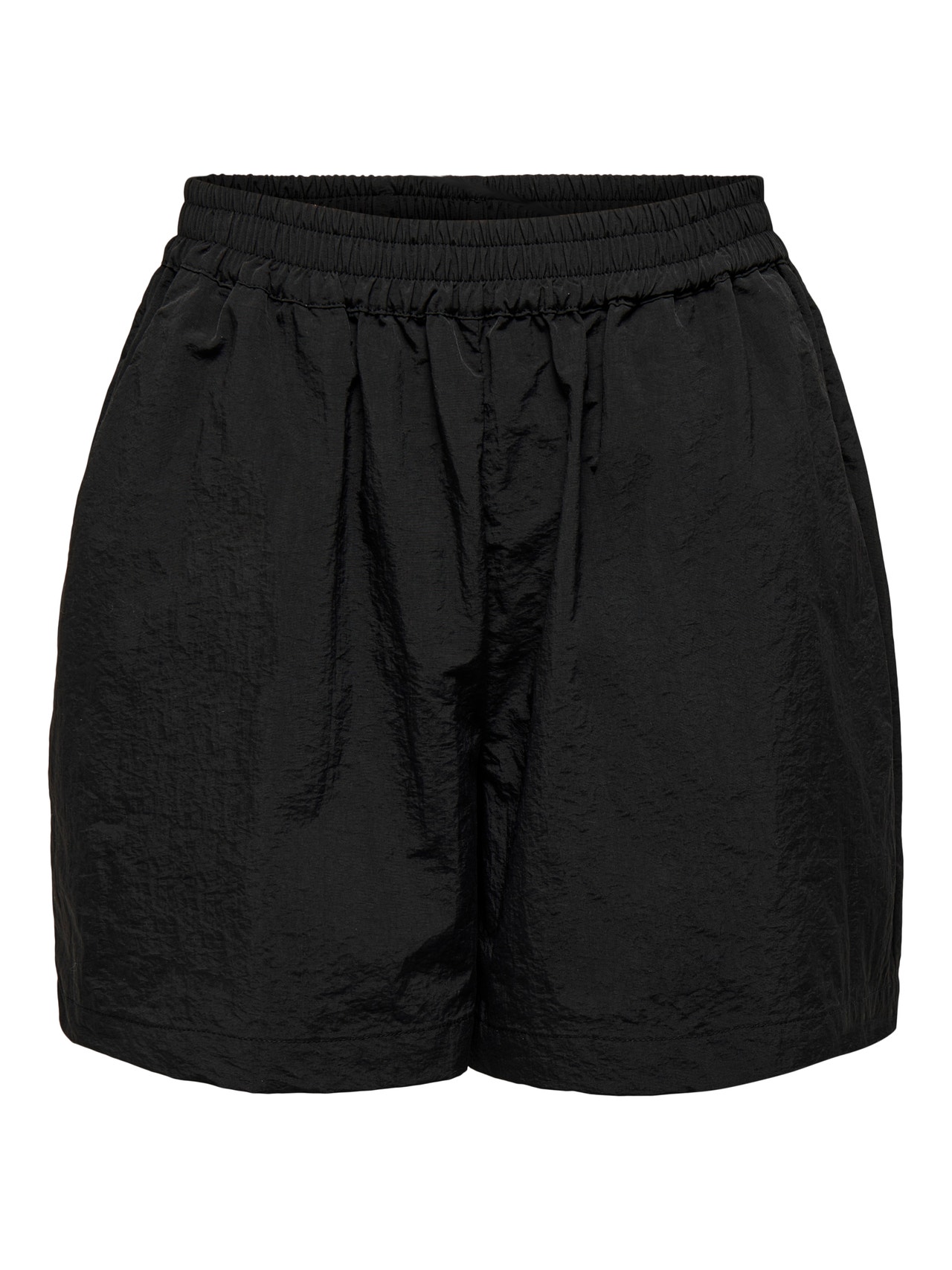 ONLY ONLKARIN Mid waist Loose Fit Training shorts -Black - 15287527