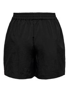 ONLY ONLKARIN Mid waist Loose Fit Training shorts -Black - 15287527