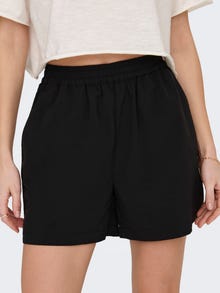 ONLY ONLKARIN Mid waist Loose Fit Training shorts -Black - 15287527