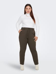 ONLY Regular Fit Trousers -Chocolate Martini - 15287532