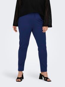 ONLY Curvy draw string pants -Patriot Blue - 15287532