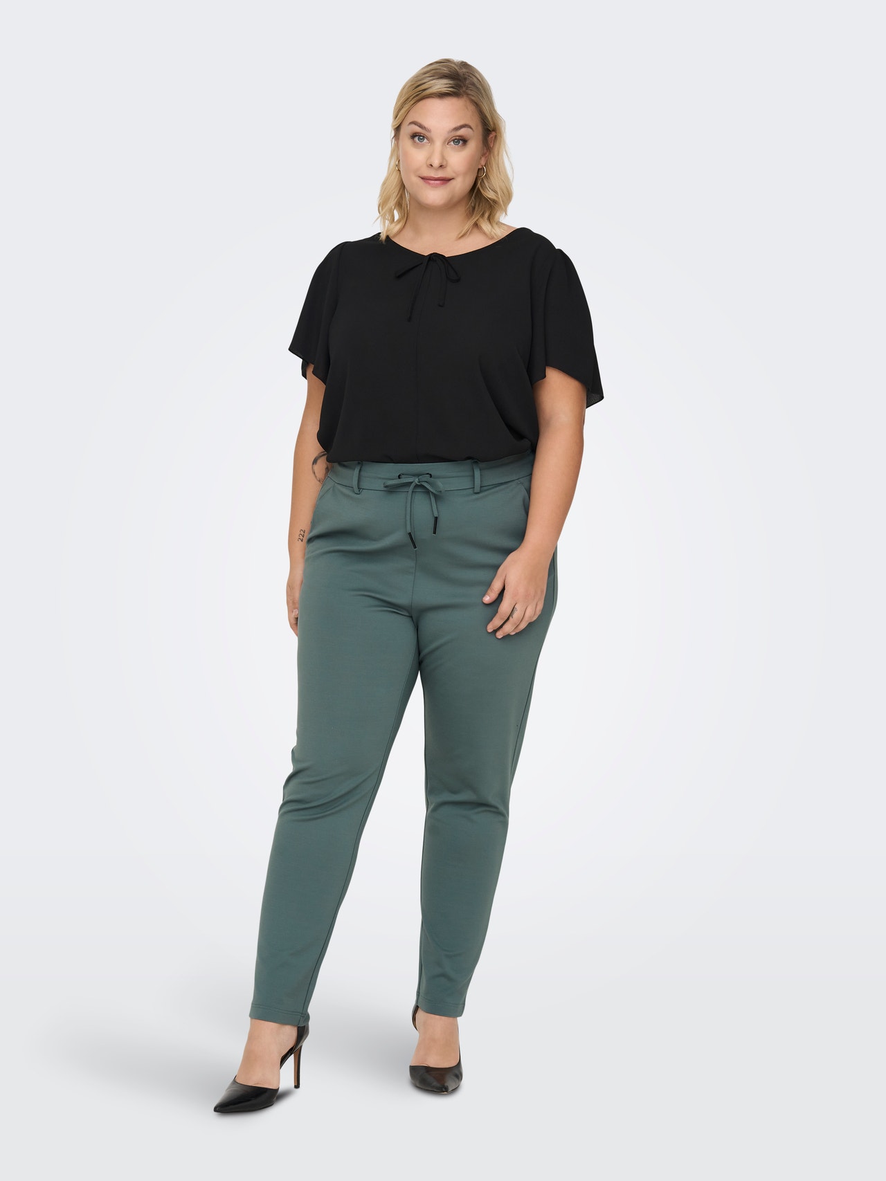 ONLY Pantalons Regular Fit -Balsam Green - 15287532
