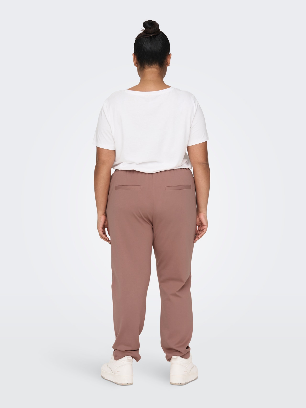 ONLY Regular Fit Trousers -Burlwood - 15287532