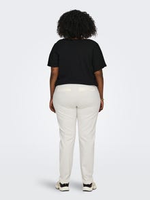ONLY Curvy draw string pants -Cloud Dancer - 15287532