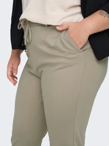 ONLY Curvy draw string pants -Pure Cashmere - 15287532