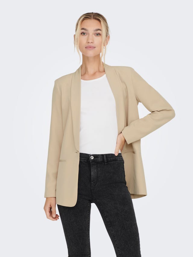 ONLY Blazers Regular Fit Col à revers - 15287536