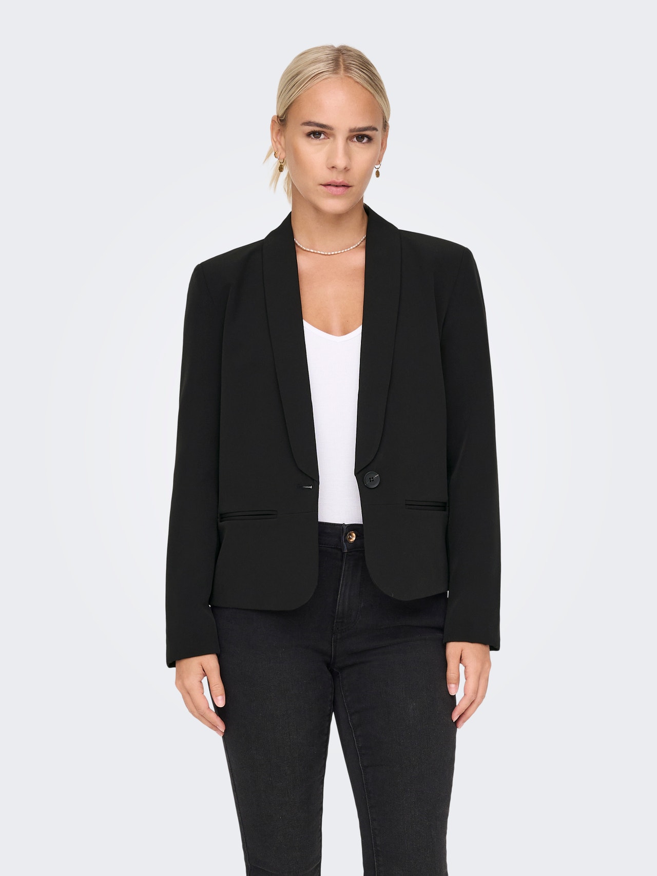 ONLY Blazers Regular Fit Col à revers -Black - 15287537