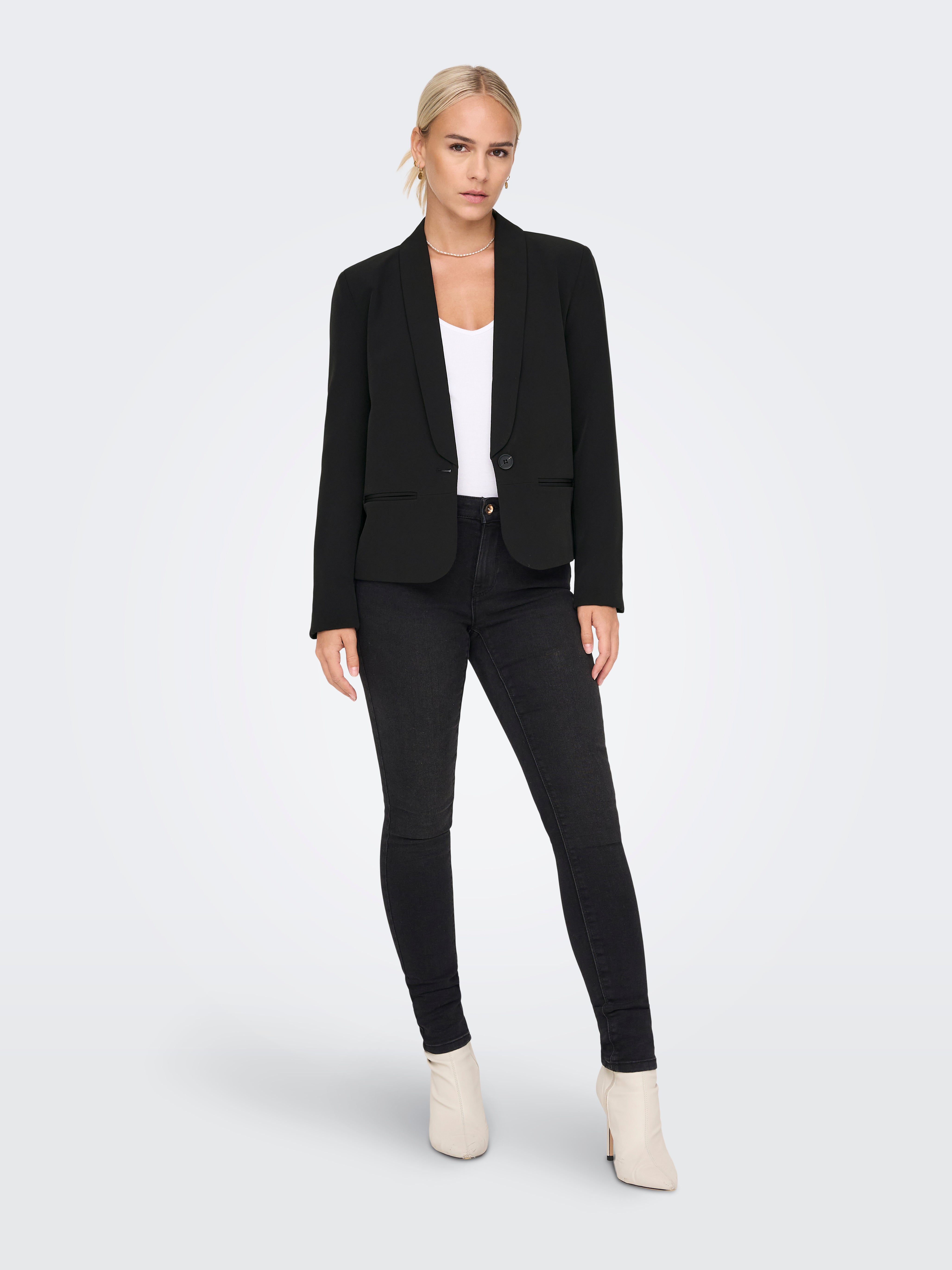 Short on sale length blazer